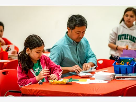 Family Art-Making Studio activity