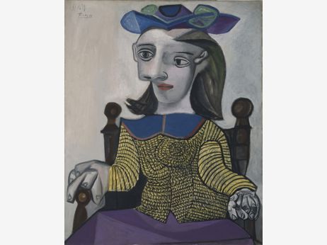 Pablo Picasso, The Yellow Sweater, 1939, oil on canvas
